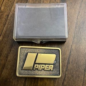 Piper belt buckle